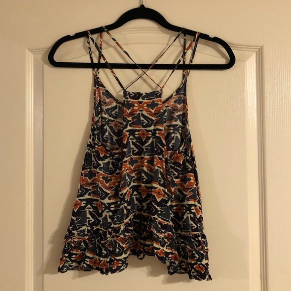 I Love H81 Navy & Orange Tank - Picture 2 of 4